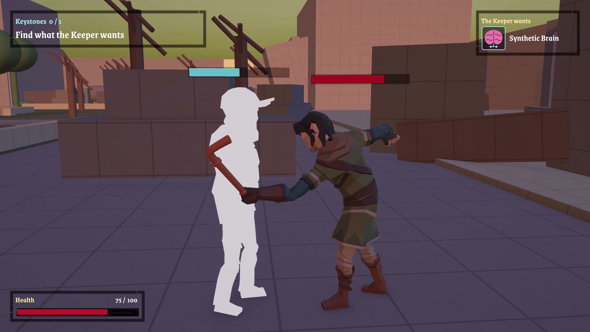 A white hit flash marks contact from the pipe.